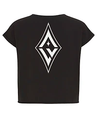 Sportiqe Women's Anthracite Las Vegas Aces Athletic Club Collection Alana T-Shirt