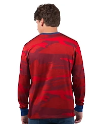 Starter Men's Red New York Giants Thursday Night Gridiron Long Sleeve T-Shirt