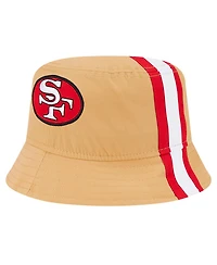 New Era Men's Gold San Francisco 49ers Helmet Bucket Hat