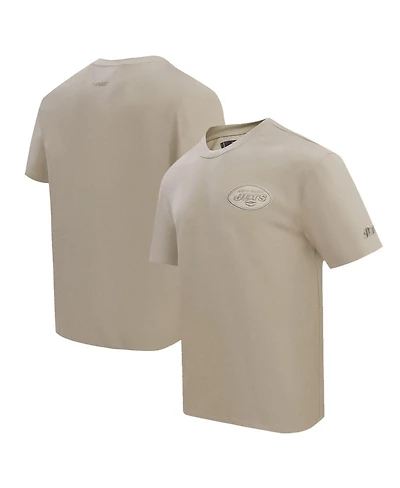 Pro Standard Men's Tan New York Jets Drop Shoulder T-Shirt