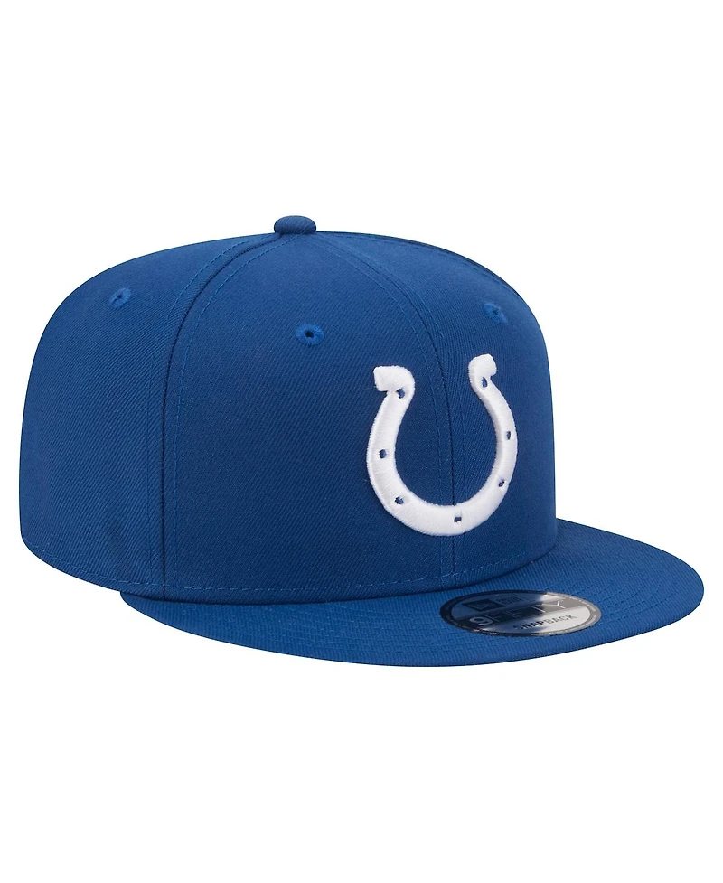 New Era Men's Royal Indianapolis Colts 9FIFTY Snapback Hat