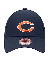 New Era Men's Navy Chicago Bears Core Team 9FORTY Adjustable Hat