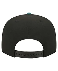 New Era Men's Black Philadelphia Eagles Core Team Script 9FIFTY Snapback Hat