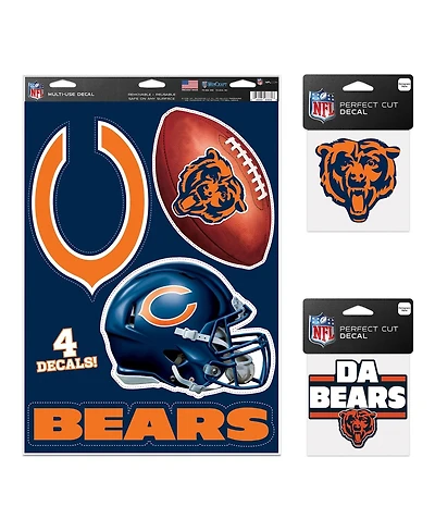 Wincraft Chicago Bears Decal Variety Pack