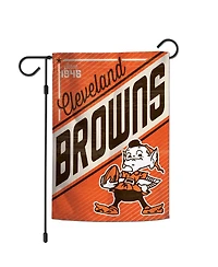 Wincraft Cleveland Browns 12" x 18" Throwback Logo Double-Sided Garden Flag