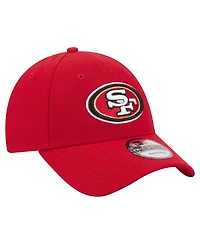 New Era Men's Scarlet San Francisco 49ers Core Team 9FORTY Adjustable Hat