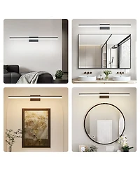 Busdays 39 Inch Modern Led Bathroom Vanity Light Metal Wall Light for Mirror Dressing Room or Sink Area