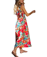 Cupshe Women's Sun Petal Floral Maxi Beach Dress