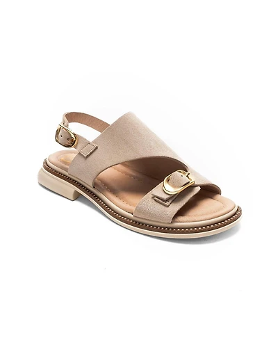 Forever & Always Shoes Women's Cruel Leather Sandal