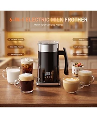44 lbs Stainless Portable Countertop Self-Clean Ice Maker, 24 Square Cubes with Lcd Display