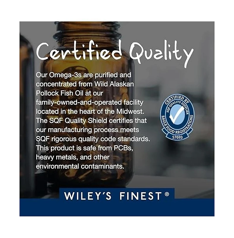 Wiley's Finest Wild Alaskan Fish Oil Minis