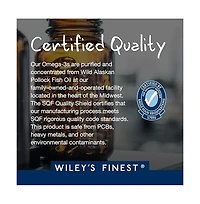 Wiley's Finest Wild Alaskan Fish Oil Minis