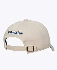 Mitchell & Ness Men's and Women's Cream Milwaukee Brewers Off-Season 1904 Strapback Adjustable Hat