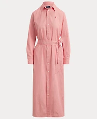 Polo Ralph Lauren Women's Long-Sleeve Collared Shirt Dress