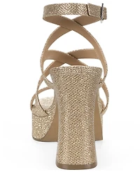 Wild Pair Women's Keely Strappy Platform Dress Sandals, Macy's Exclusive