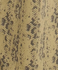 KanCan Women's Snakeskin Print Mid Rise Slim Wide-Leg Jeans