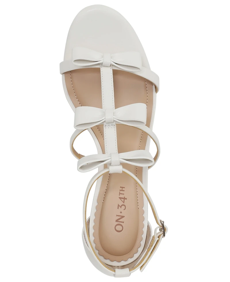 On 34th Women's Delphinee Bow Dress Sandals, Macy's Exclusive