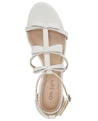 On 34th Women's Delphinee Bow Dress Sandals, Macy's Exclusive