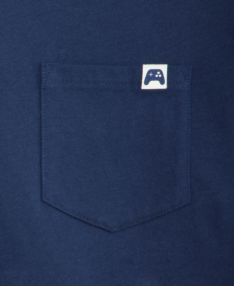 Epic Threads Boys' Xs-xl Heathered Pocket T-Shirt, Macy's Exclusive