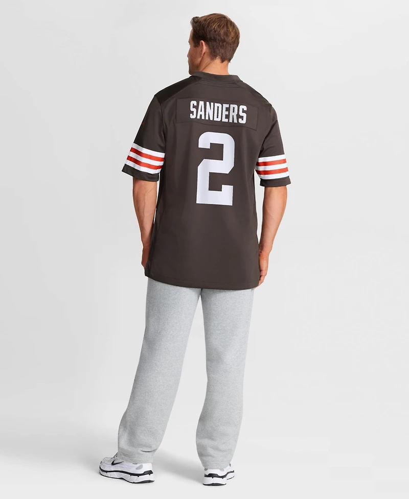 Nike Men's Shedeur Sanders Brown Cleveland Browns Game Jersey