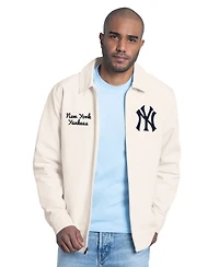 Starter Men's White New York Yankees Franchise Lightweight Full-Zip Jacket