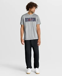 Nike Men's Heather Gray Boston Red Sox Swoosh Legend Dri-fit T-Shirt
