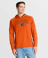 Fanatics Men's Orange Philadelphia Flyers Penalty Shot Long Sleeve Hoodie T-Shirt