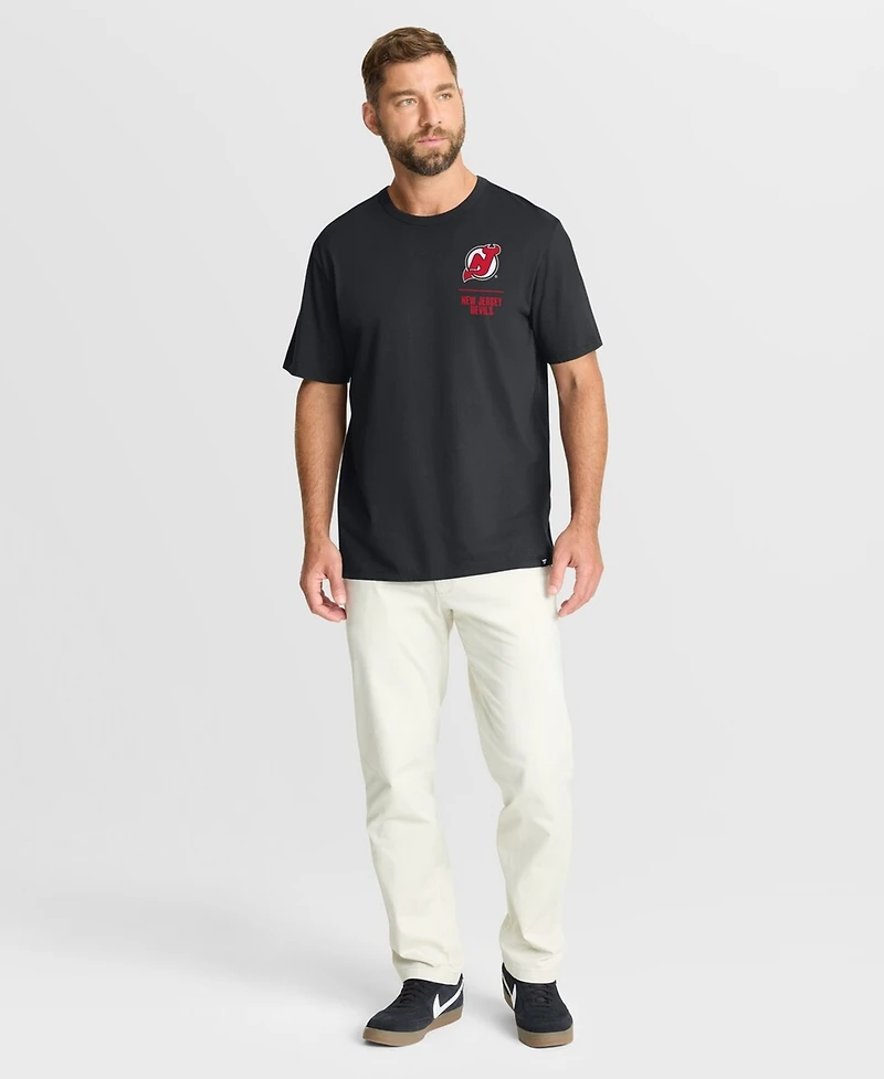 Fanatics Men's Black New Jersey Devils Crash The Net Legacy T-Shirt
