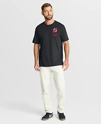 Fanatics Men's Black New Jersey Devils Crash The Net Legacy T-Shirt