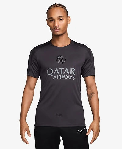 Nike Men's Anthracite Paris Saint-Germain Strike Dri-fit Top