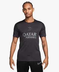 Nike Men's Anthracite Paris Saint-Germain Strike Dri-fit Top