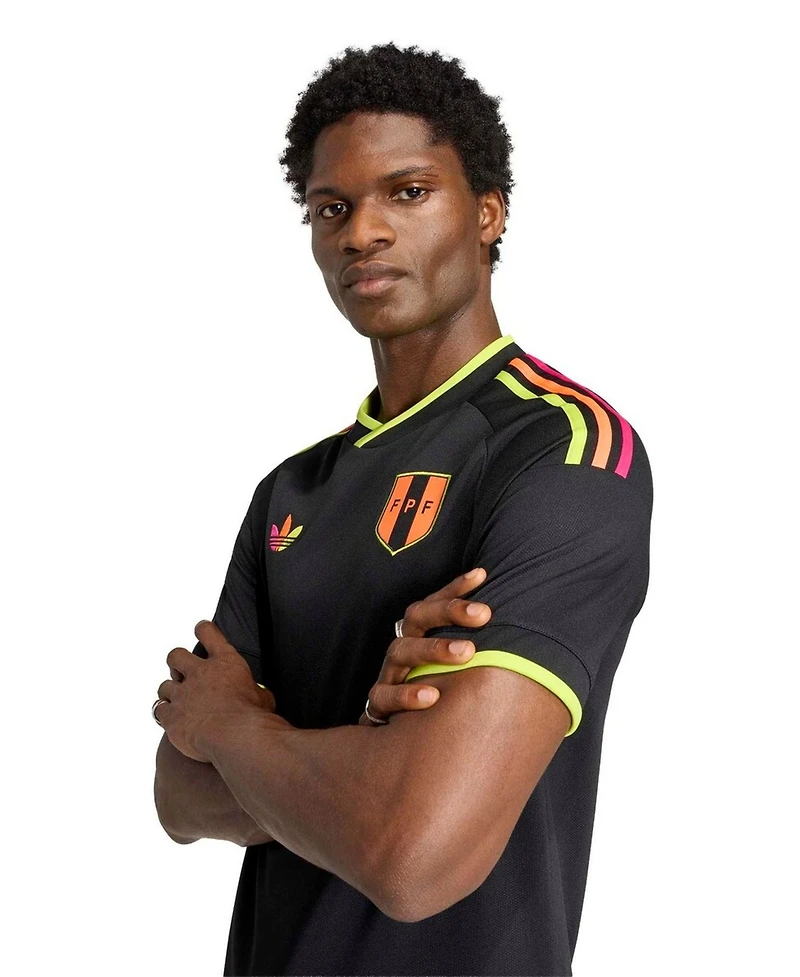 Adidas Men's Black Peru National Team 2026 Away Replica Jersey