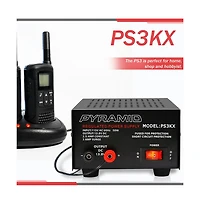 Pyramid Bench Power Supply, Ac-to-dc Power Converter (2.5 Amp
