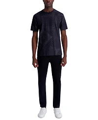 Karl Lagerfeld Paris Men's Bandana Print T-Shirt