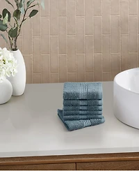 Cannon Cotton-Blend Wash Towels, Set of 6