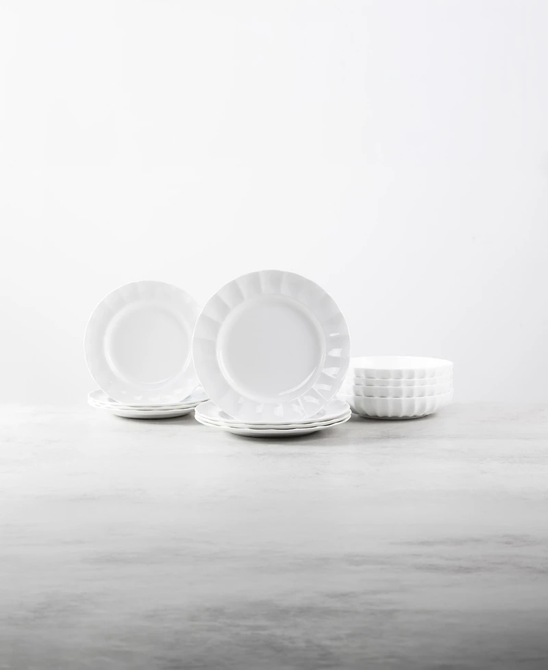 Fortessa Blyss 12-Piece Dinnerware Set, Service for 4