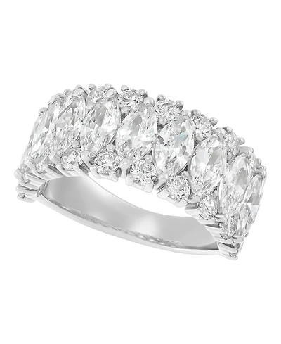 Macy's Igi Certified Lab Grown Diamond (4 ct. t.w.) Band Ring 14k Yellow Gold