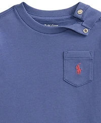 Polo Ralph Lauren Baby Boys' Cotton Jersey Pocket T-Shirt
