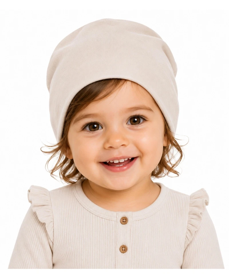 MeMoi Baby Girls Unisex Rayon-Blend Newborn Beanie
