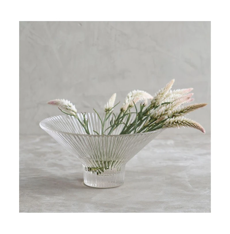 The Collective, Pressed Glass Low Bowl