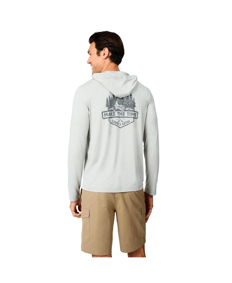 Free Country Men's Microtech Hooded Graphic Sunshirt