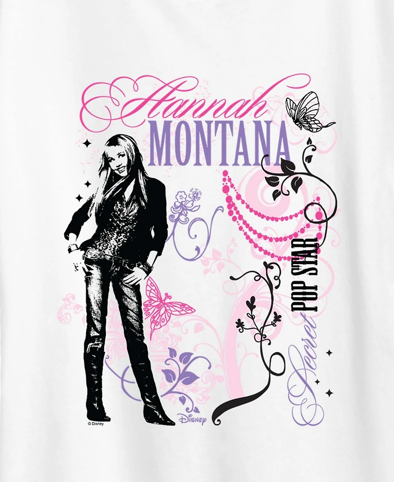 Hybrid Apparel Plus Hannah Montana Pop Star Graphic T-Shirt