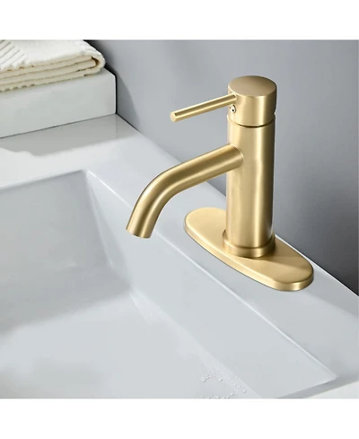 Phying Compliant Single Hole Bathroom Faucet