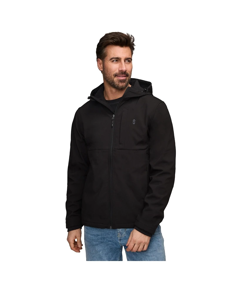 Free Country Men's Brick Fleece Lined Super Softshell Jacket