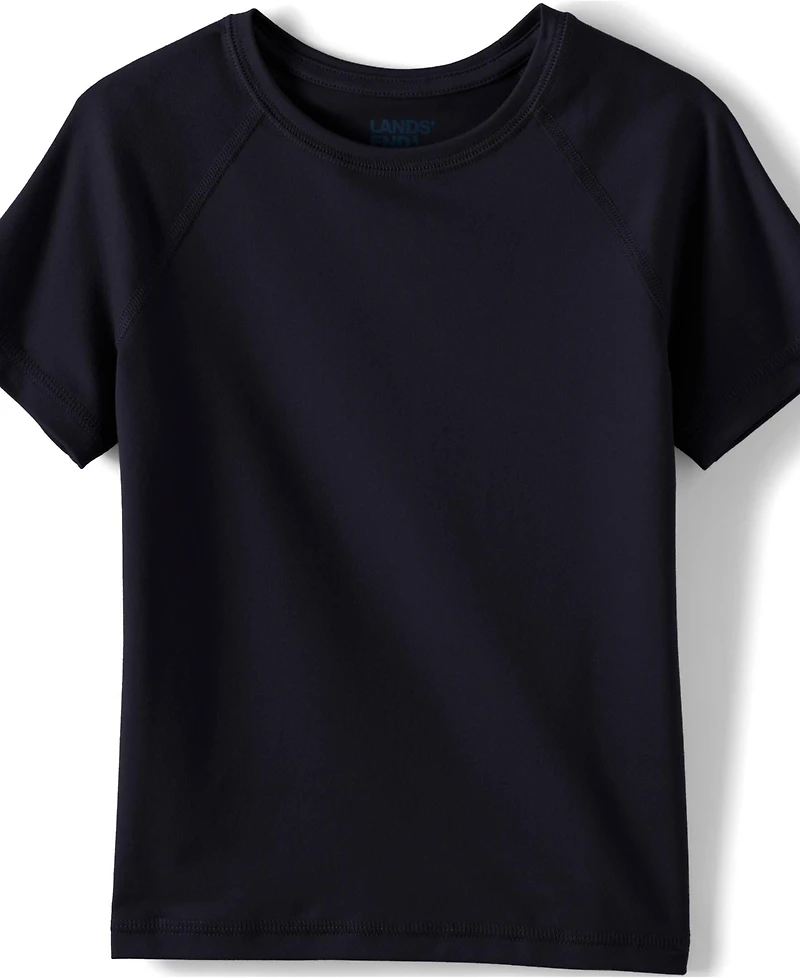 Lands' End Girls School Uniform Short Sleeve Active Tee