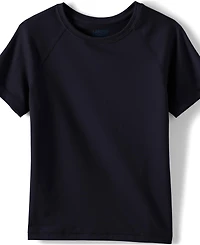 Lands' End Girls School Uniform Short Sleeve Active Tee