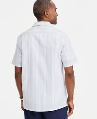 Club Room Men's Summer Dobby Short-Sleeve Shirt, Macy's Exclusive