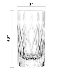 Zwiesel Glas Stage Long Drink Glasses, Set of 4