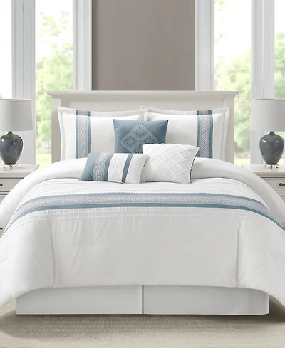 Stratford Park Durango Stripes 7-Pc. Comforter Set