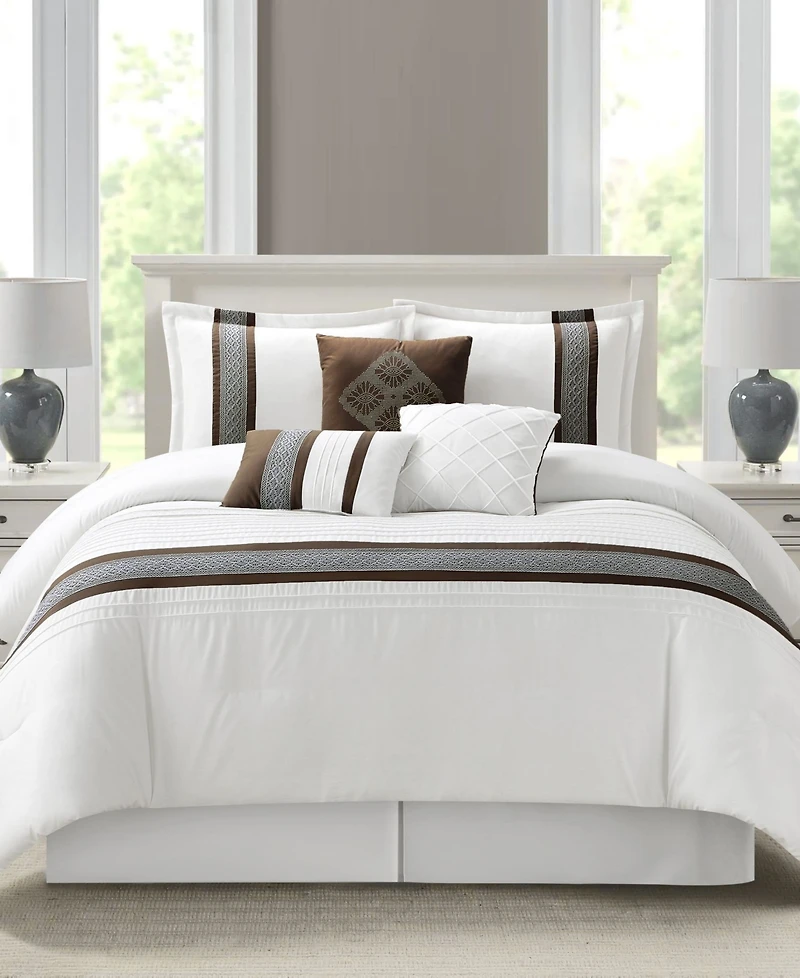 Stratford Park Durango Stripes 7-Pc. Comforter Set